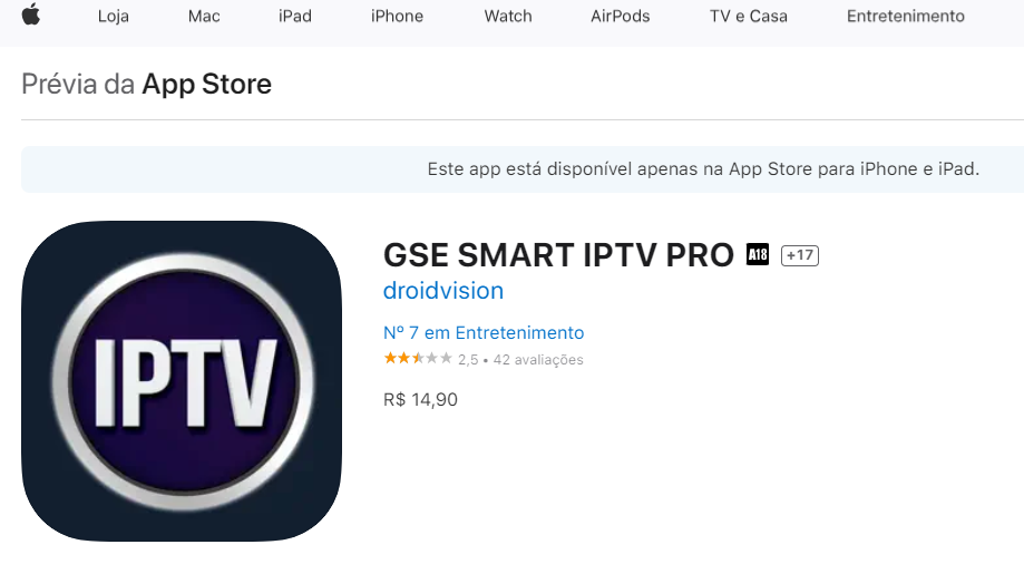 GSE SMART IPTV PRO para celular android teste iptv 4 horas